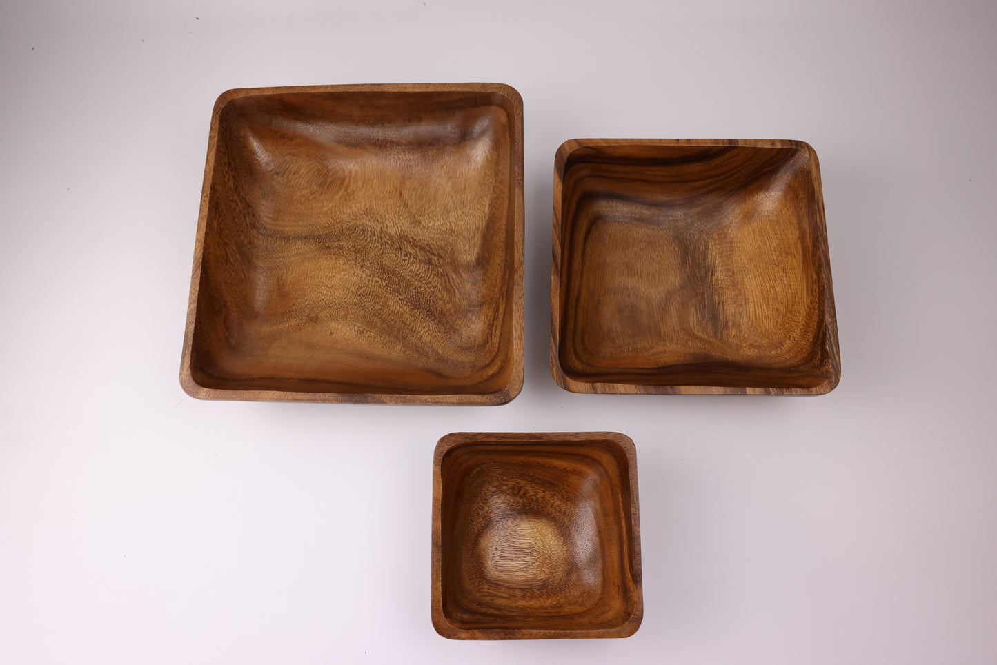 Triple Square Bowl Set