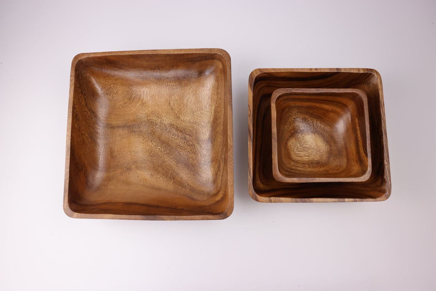 Triple Square Bowl Set