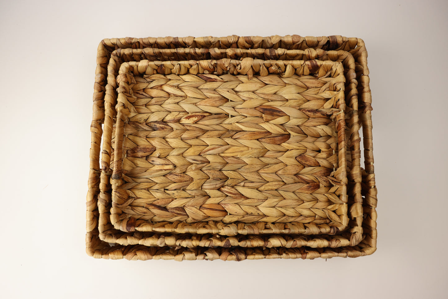Triple Wicker Tray