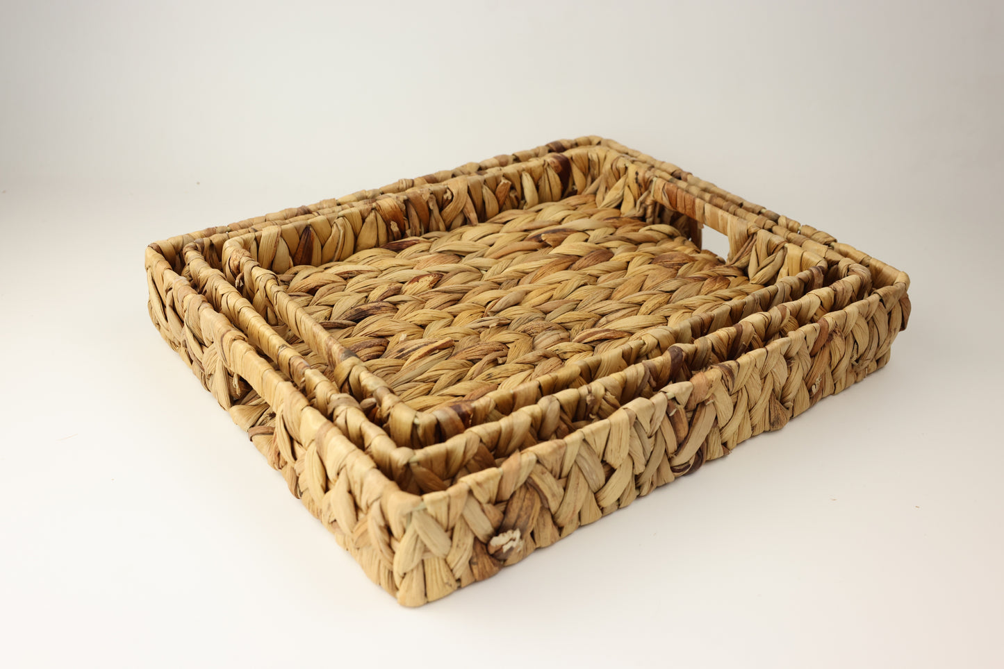 Triple Wicker Tray