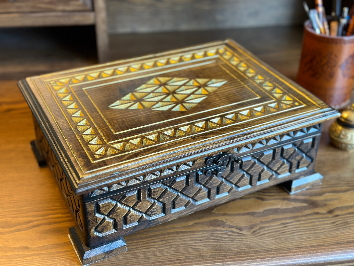 Exquisite Pinewood Box