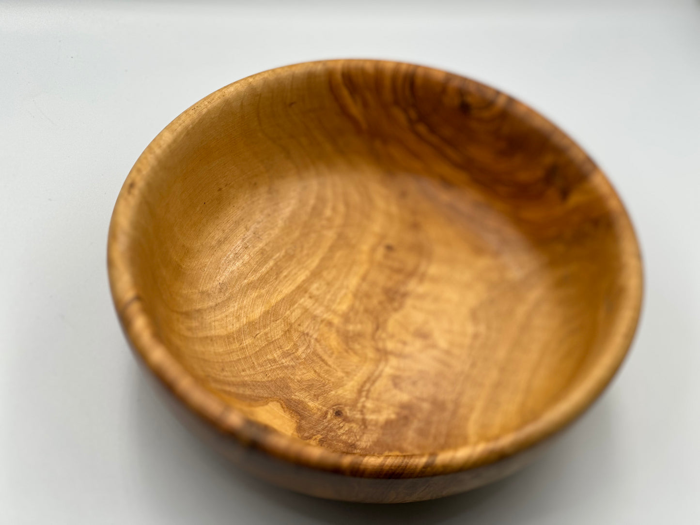 Natural Olive Wood Bowls: Set of 6
