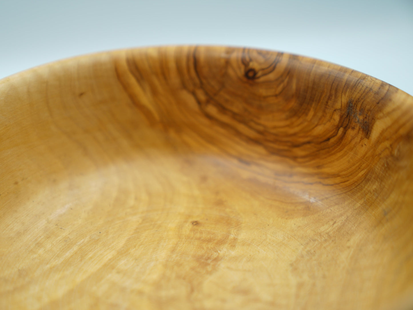 Natural Olive Wood Bowls: Set of 6
